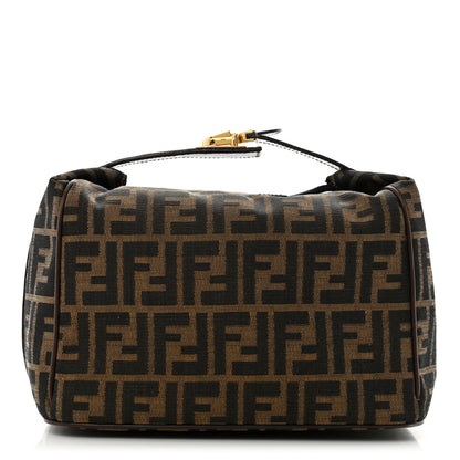 Fendi Zucca Large Cosmetic Bag Tobacco 1 of 10