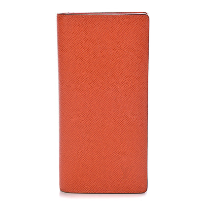 Louis Vuitton Taiga Brazza Wallet Ambre 1 of 8