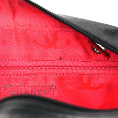 Chanel Calfskin Quilted Large Cambon Bowler Black 12 of 16