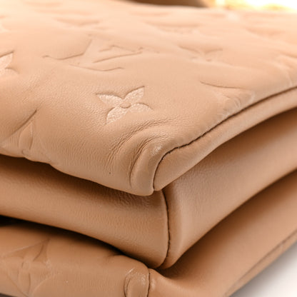 Louis Vuitton Lambskin Embossed Monogram Coussin PM Camel 14 of 14