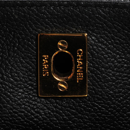 Chanel Calfskin Small Cerf Shopper Tote Black 8 of 8