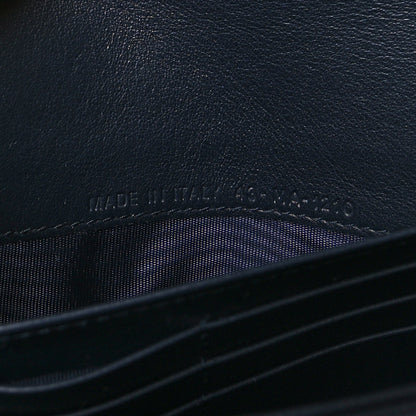 Christian Dior Oblique Saddle Chain Long Wallet Blue 7 of 10