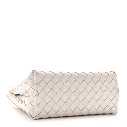 Bottega Veneta Nappa Intrecciato Small Andiamo Shoulder Bag White 4 of 9