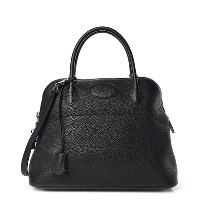 Hermes Taurillon Clemence Bolide 31 Black 1 of 12