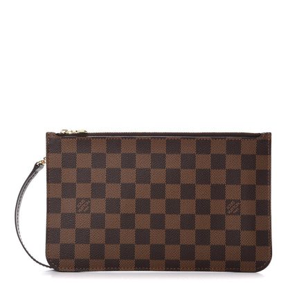 Louis Vuitton Damier Ebene Neverfull MM GM Pochette 1 of 8