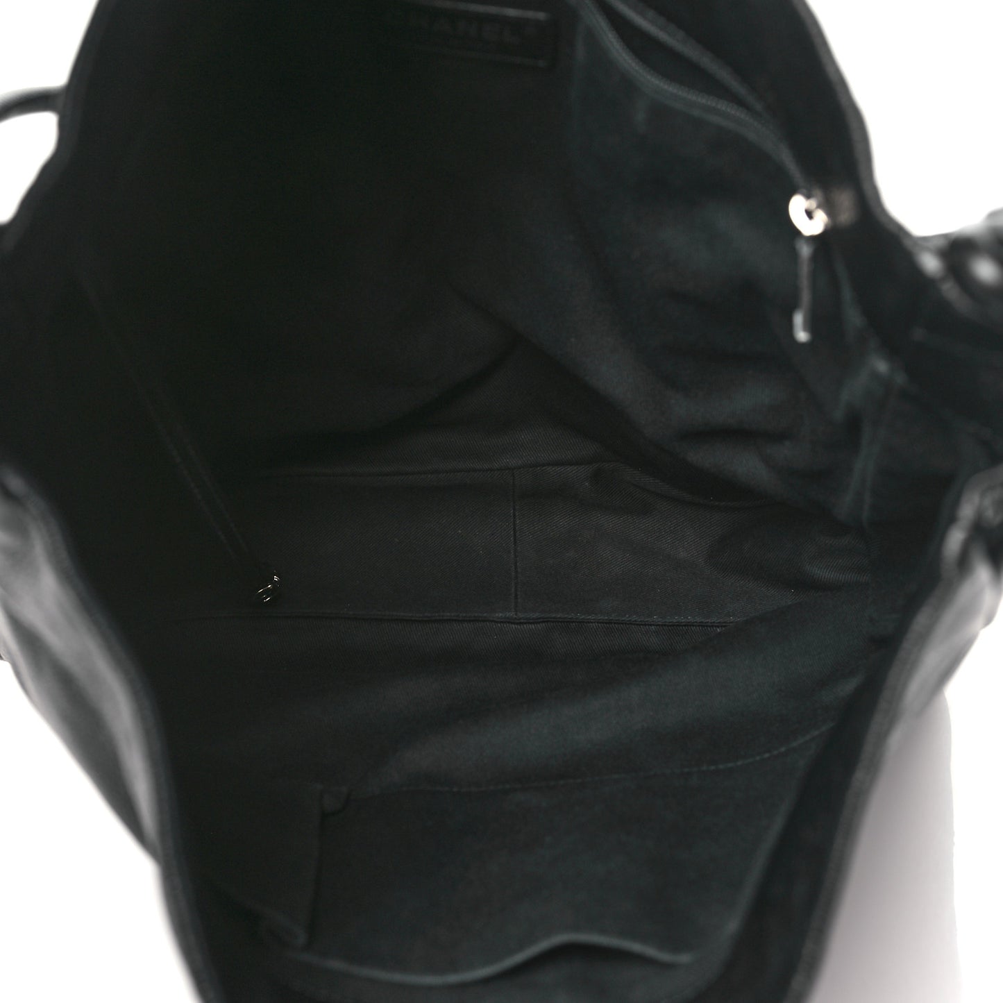 Calfskin Coco Curve Tote Black