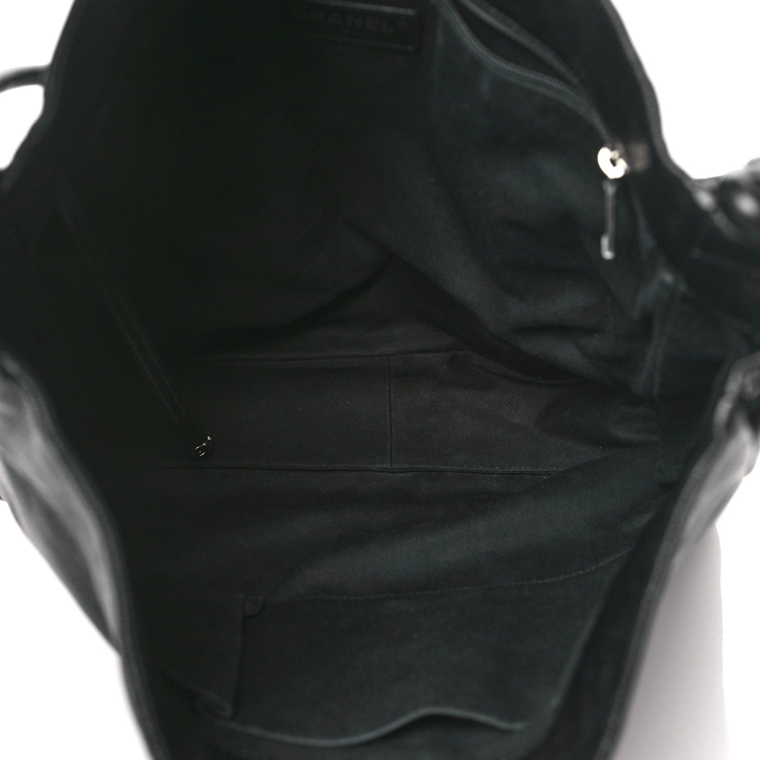 Chanel Calfskin Coco Curve Tote Black 5 of 10