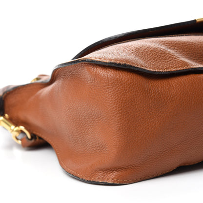 Chloe Calfskin Medium Marcie Satchel Tan 6 of 16