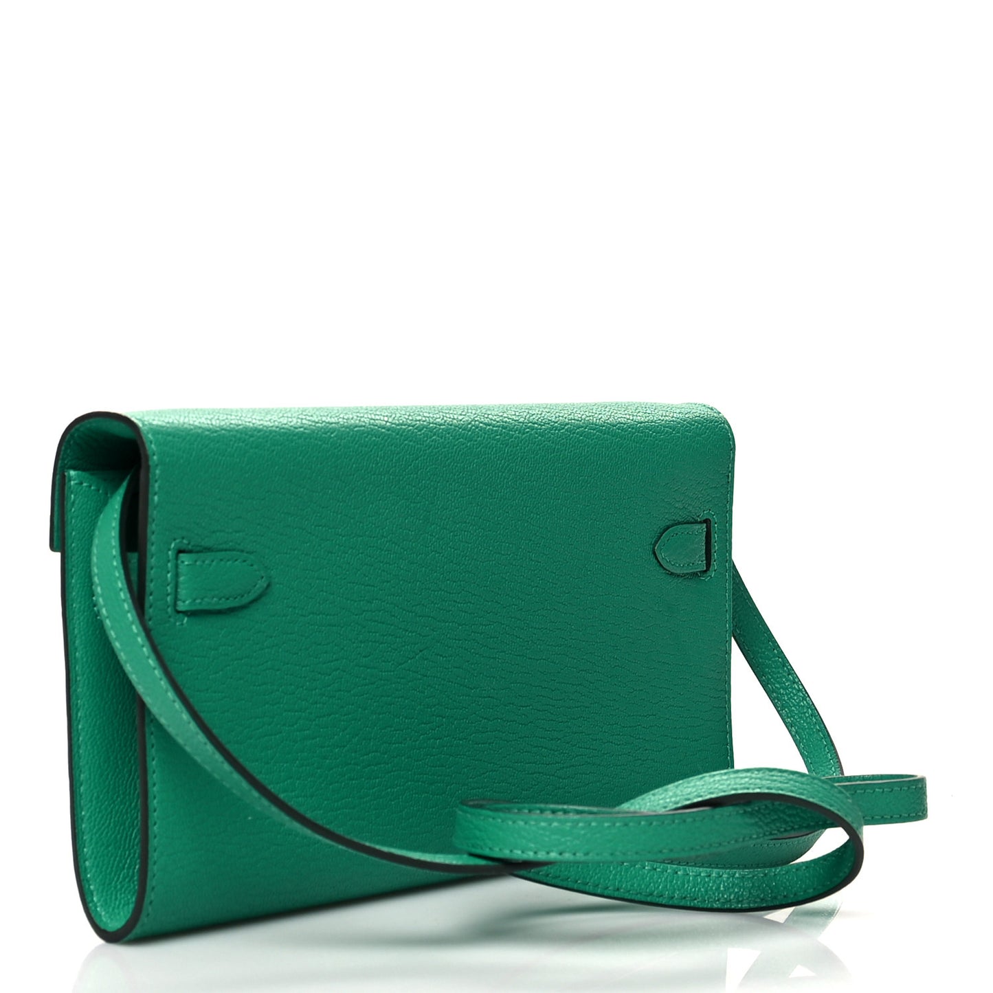 Chevre Mysore Kelly To Go Wallet Vert Vertigo