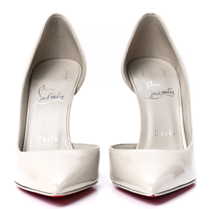 Christian Louboutin Patent Iriza 100 Pumps 38.5 White 2 of 7