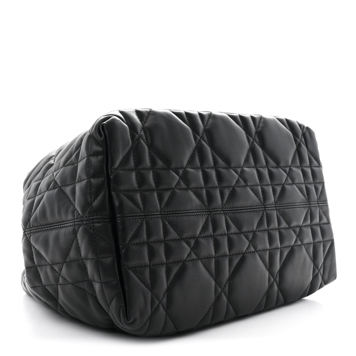 Christian Dior Calfskin Macrocannage Medium Toujours Black 5 of 13