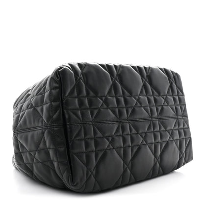 Christian Dior Calfskin Macrocannage Medium Toujours Black 5 of 13