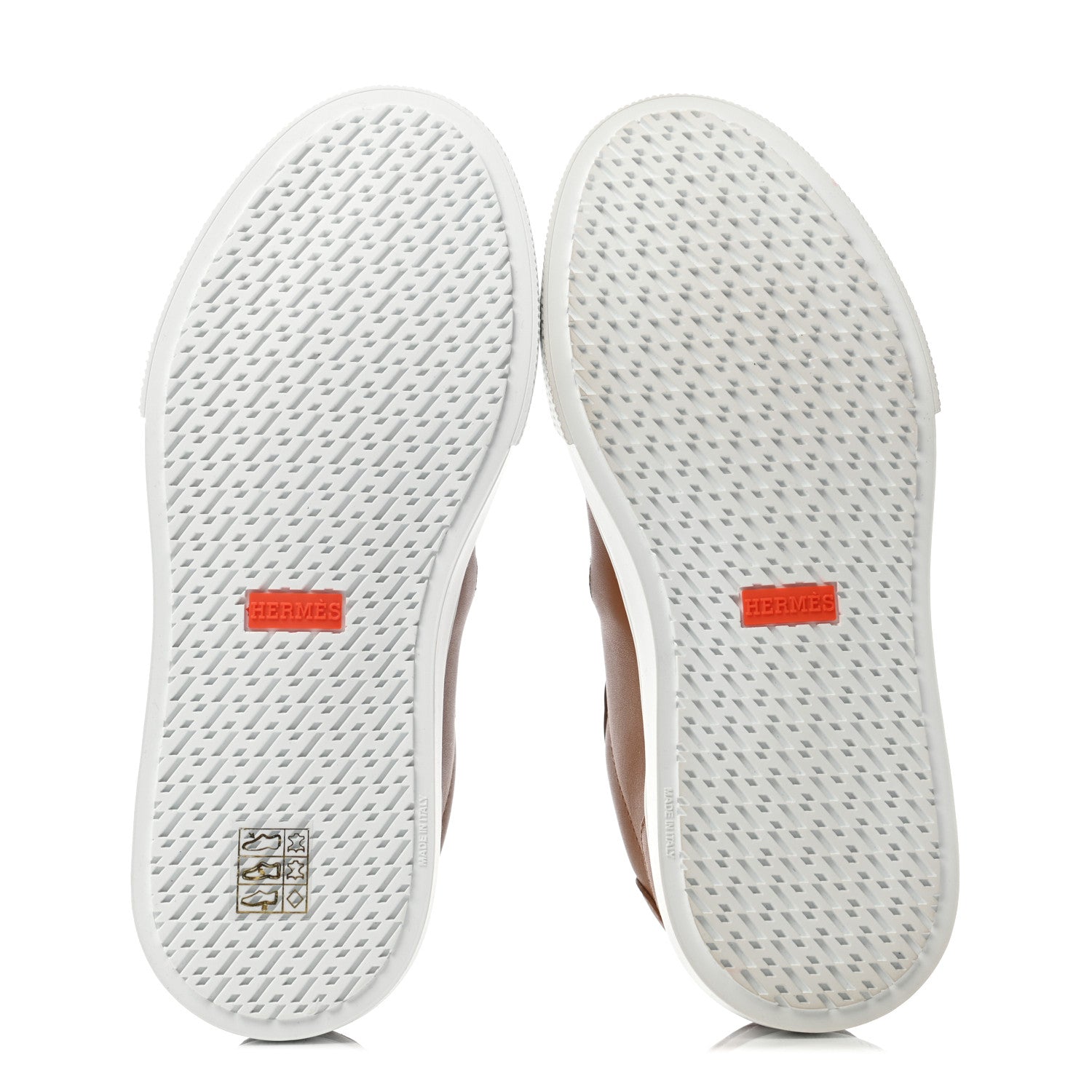 Hermes Calfskin Day Sneakers 36 Gold 4 of 5