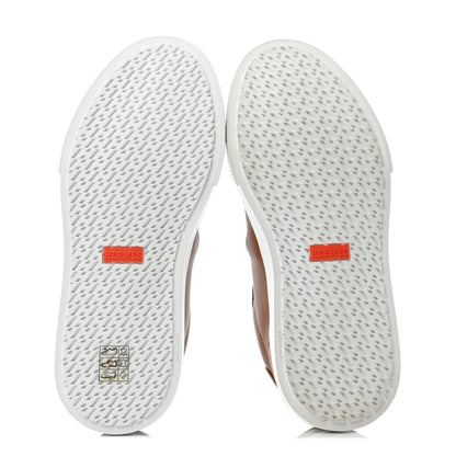 Hermes Calfskin Day Sneakers 36 Gold 4 of 5