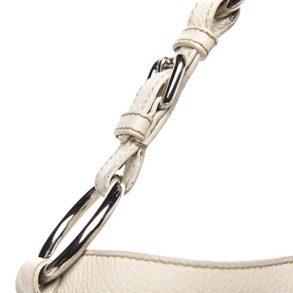 Prada Vitello Daino Hobo Bianco 11 of 12