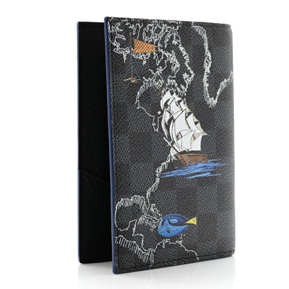 Louis Vuitton Damier Graphite Map Passport Cover 3 of 8