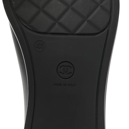 Chanel Rubber Quilted Rain Boots 41 Black 7 of 13