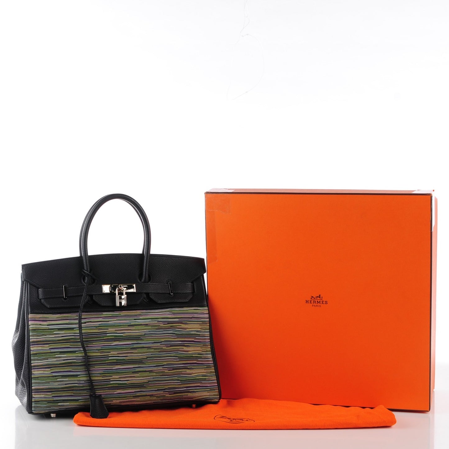 Togo Vibrato Birkin 35 Indigo