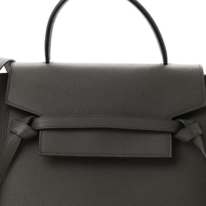 Celine Grained Calfskin Micro Belt Bag Grey 8 of 10