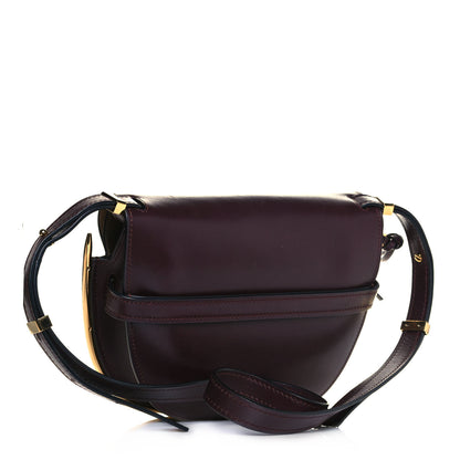 Loewe Calfskin Small Metal Gate Crossbody Bag Oxblood 3 of 10