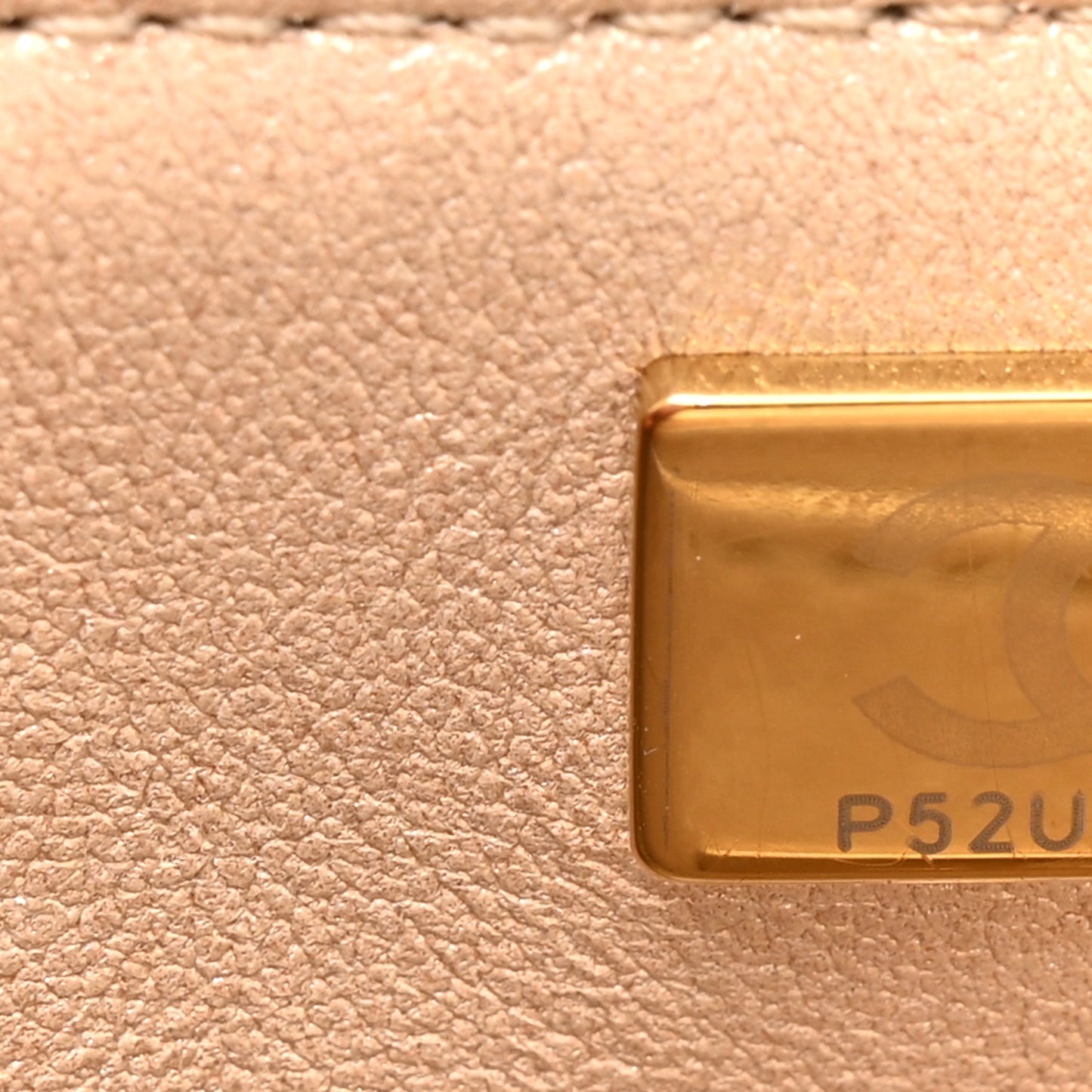 Mirror Calfskin Metallic Calfskin Quilted Hollywood Boulevard Mini Flap With Star Coin Purse Gold