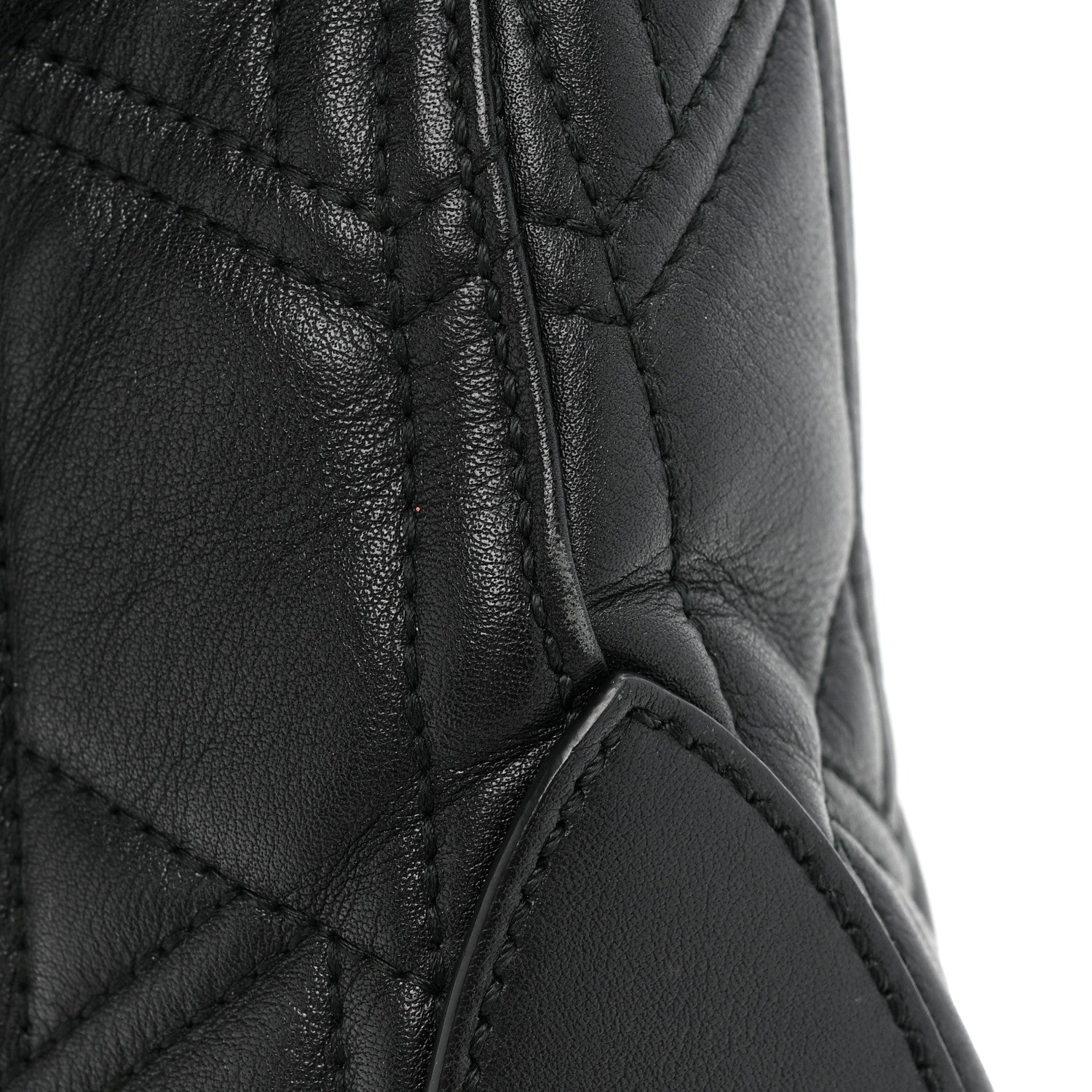 Gucci Calfskin Web Quilted Medium Dionysus Hobo Black 15 of 17