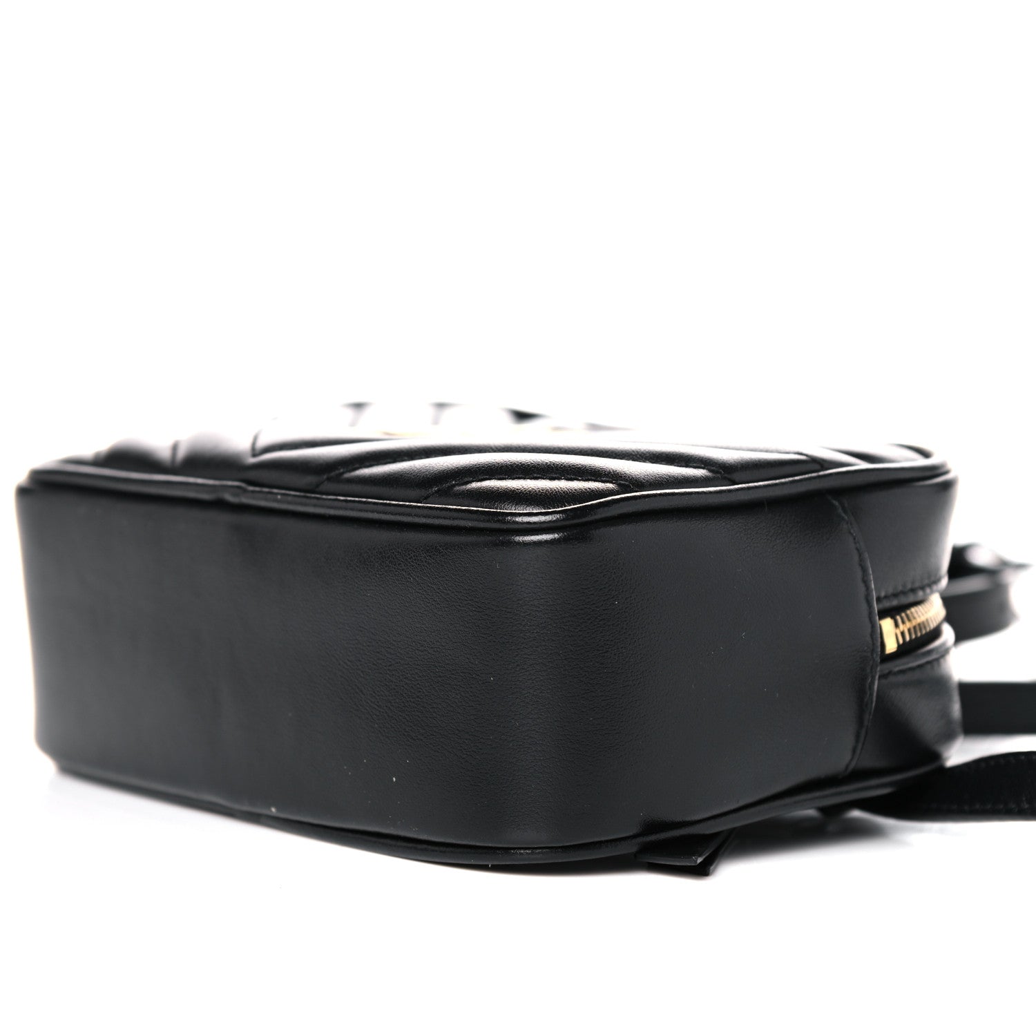 Saint Laurent Calfskin Matelasse Monogram Lou Belt Bag Black 8 of 9