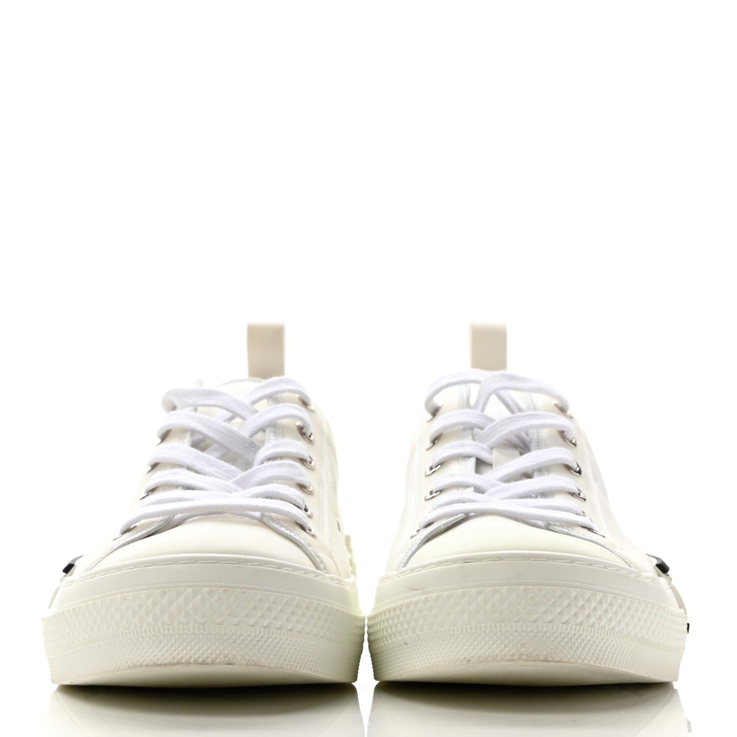 Canvas Oblique Walk'N'Dior Low Top Sneakers 42 White