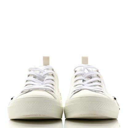 Christian Dior Canvas Oblique Walk'N'Dior Low Top Sneakers 42 White 2 of 11