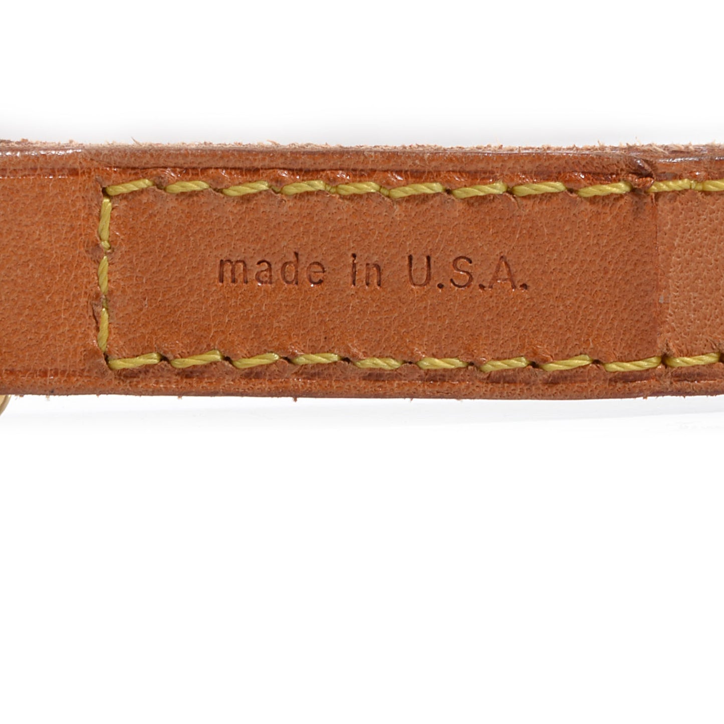 Vachetta Shoulder Leather Strap