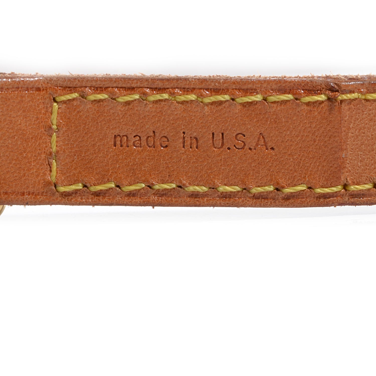 Louis Vuitton Vachetta Shoulder Leather Strap 4 of 5