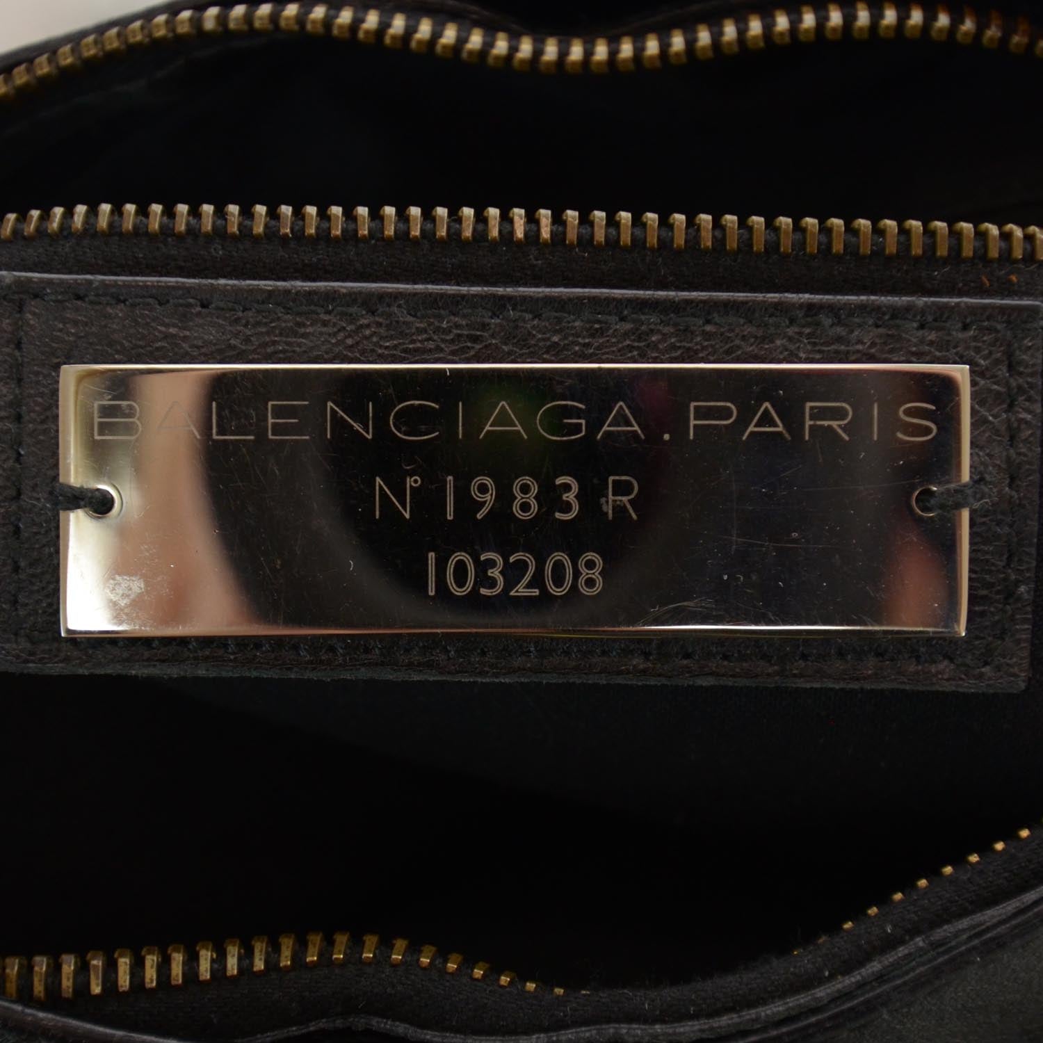 Balenciaga Agneau First Black 6 of 8