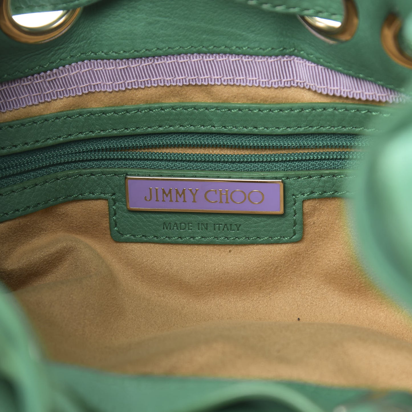 Calfskin Ramona Tote Green