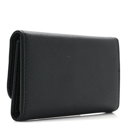 Prada Saffiano Metal 6 Key Holder Nero Black 3 of 6