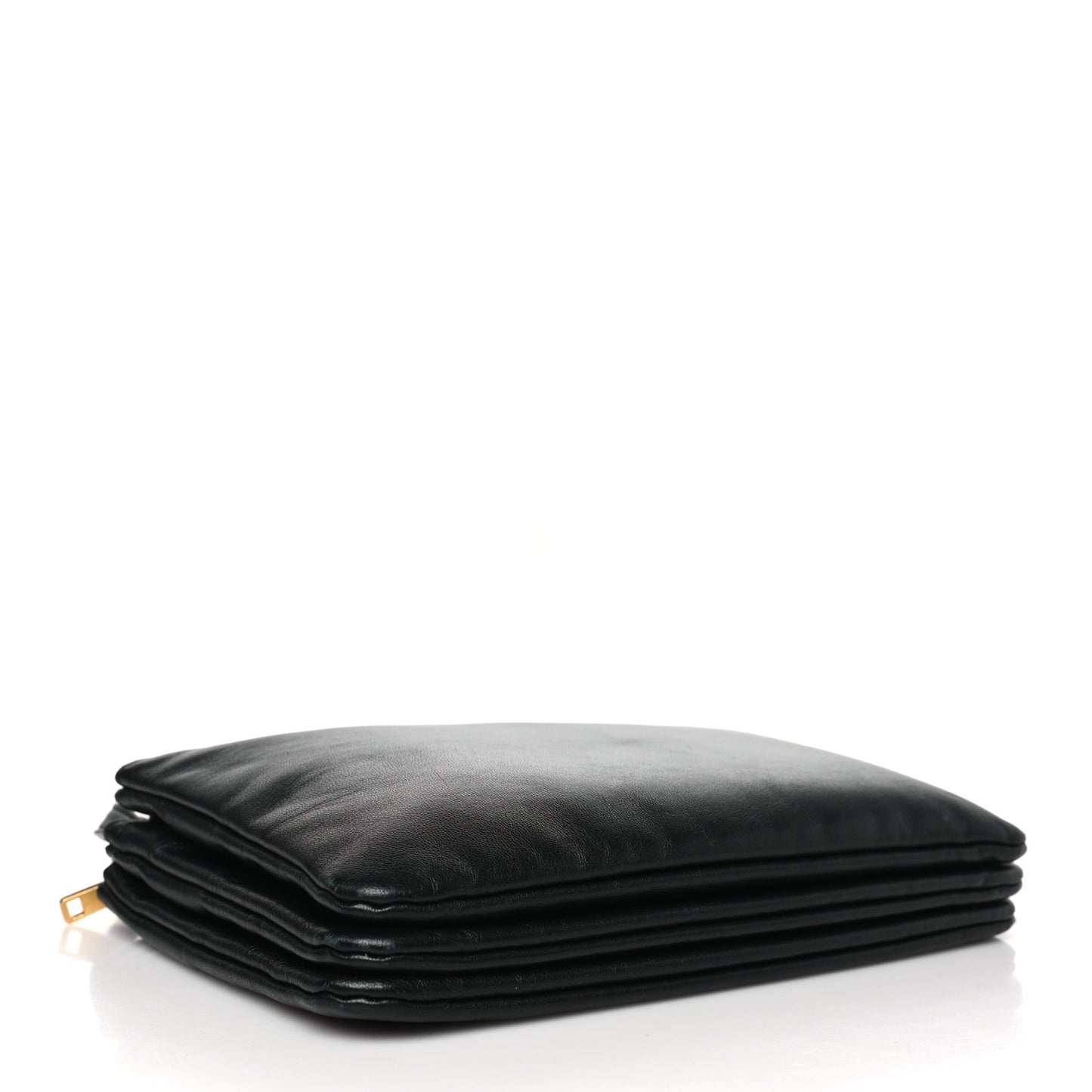 Lambskin Small Trio Crossbody Bag Black