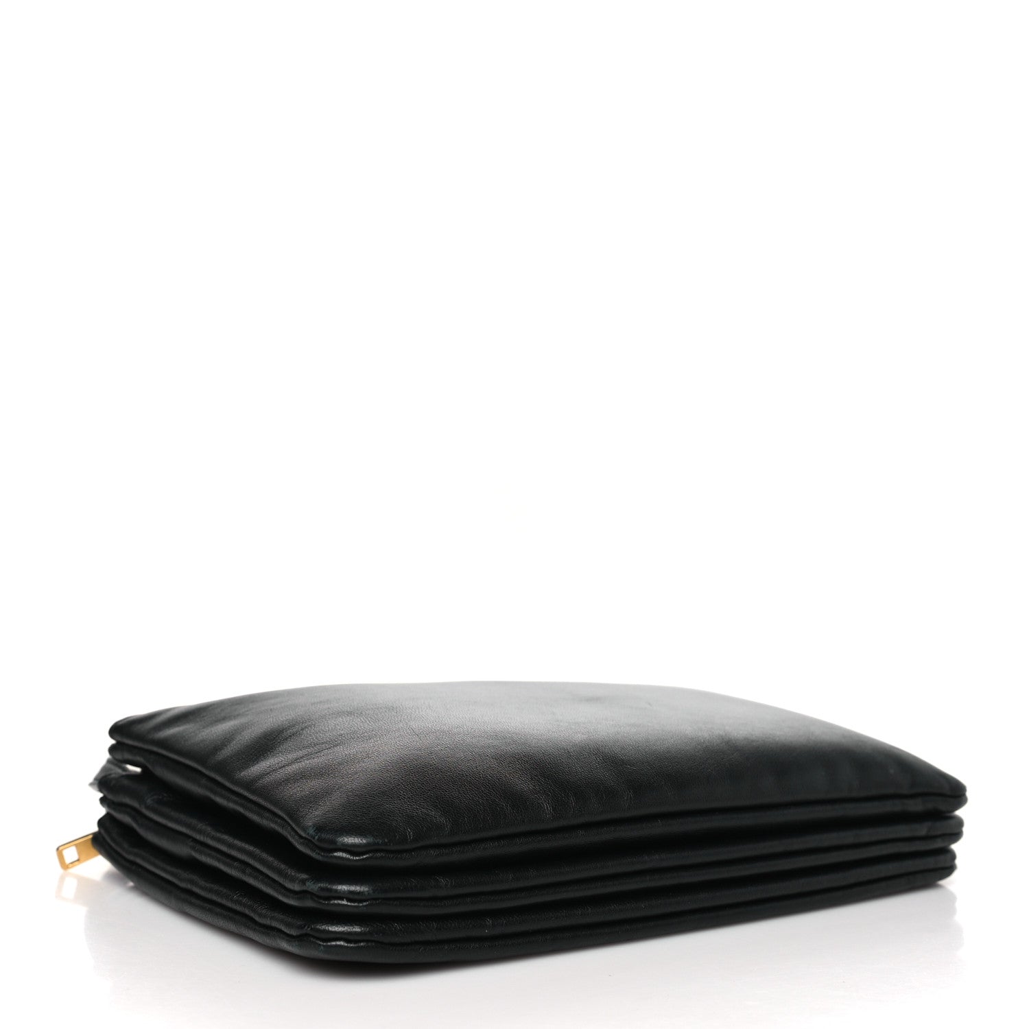 Celine Lambskin Small Trio Crossbody Bag Black 4 of 14