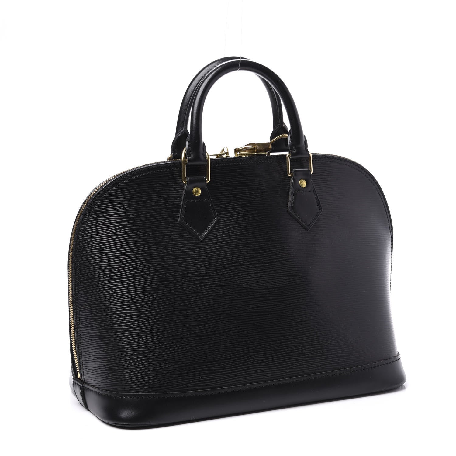 Louis Vuitton Epi Alma MM Black 2 of 12