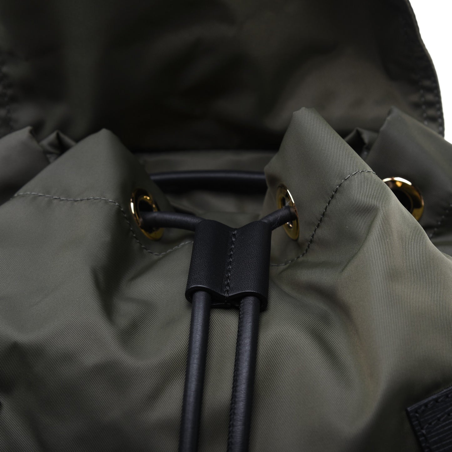 Nylon Large Rucksack Backpack Canvas Green
