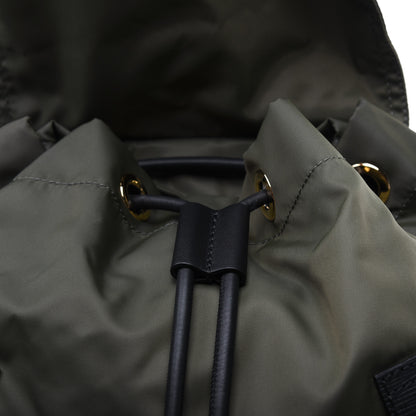 Burberry Nylon Large Rucksack Backpack Canvas Green 10 of 19