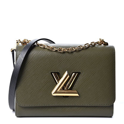Louis Vuitton Epi Twist Shoulder Bag MM Kaki 1 of 10