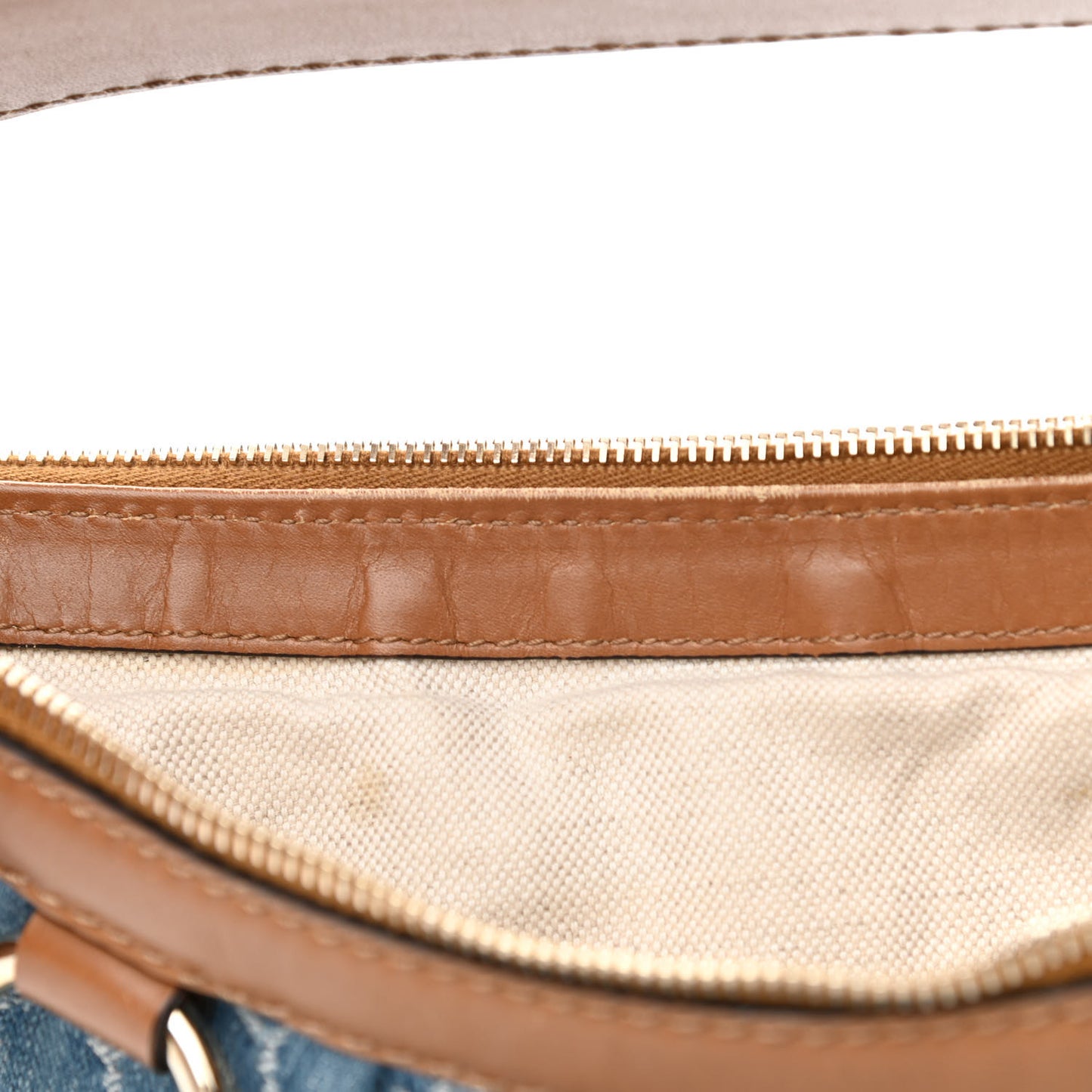 Denim Monogram Medium Sukey Hobo Blue