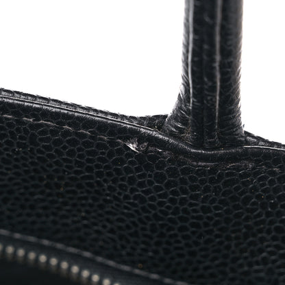 Chanel Caviar Quilted Medallion Tote Black 12 of 13