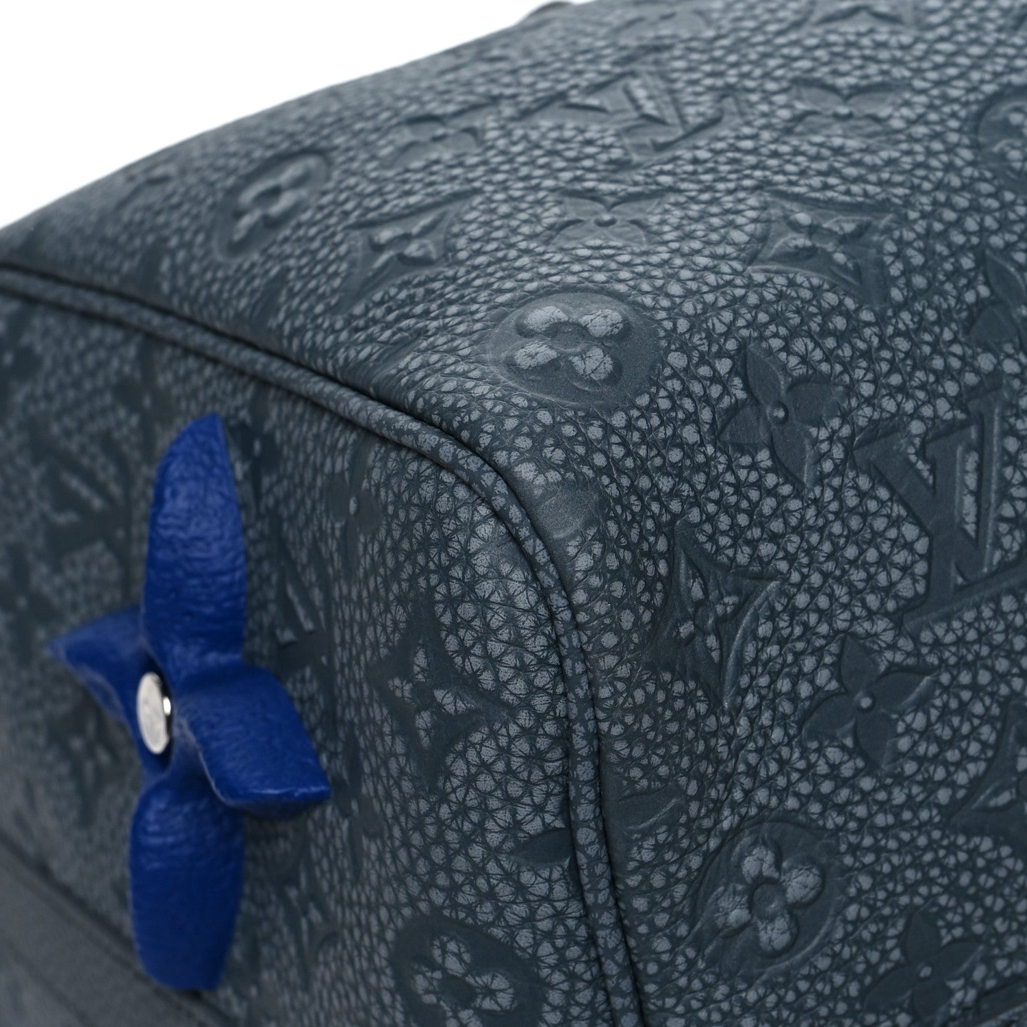 Louis Vuitton Taurillon Monogram Climbing Keepall Bandouliere 50 Granite 7 of 10
