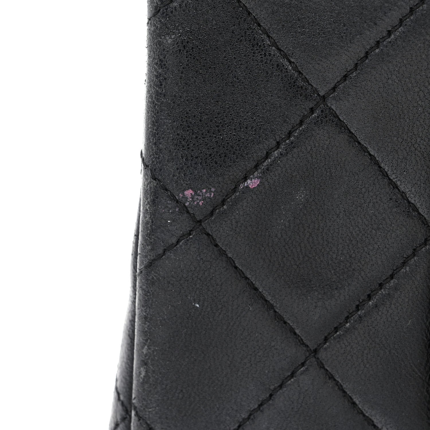 Chanel Lambskin Quilted Medium Double Flap Black 15 of 15