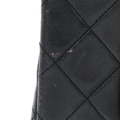 Chanel Lambskin Quilted Medium Double Flap Black 15 of 15