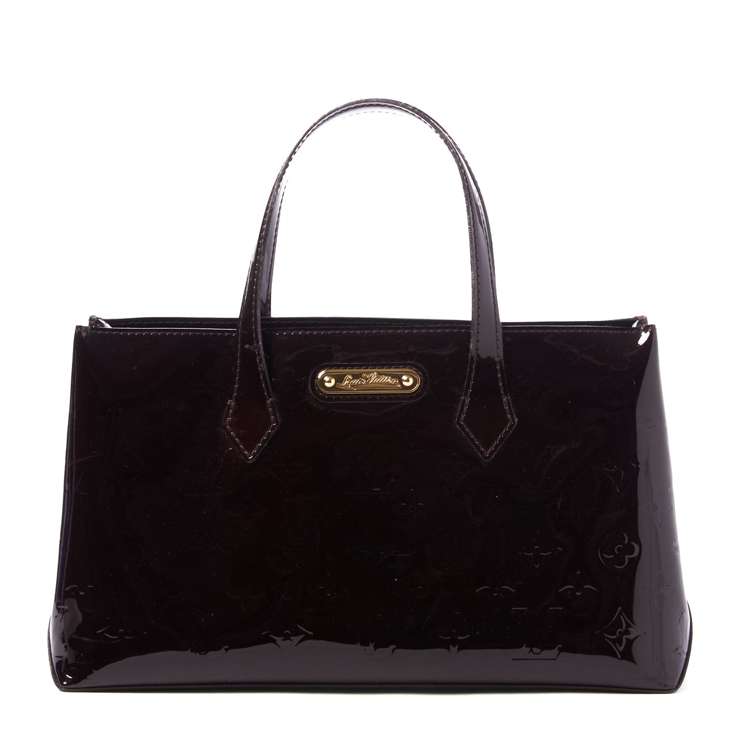 Louis Vuitton Vernis Wilshire PM Amarante 1 of 8
