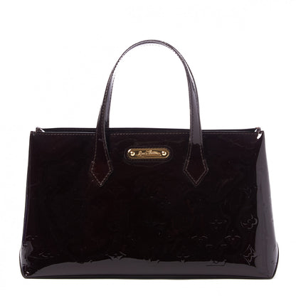 Louis Vuitton Vernis Wilshire PM Amarante 1 of 8
