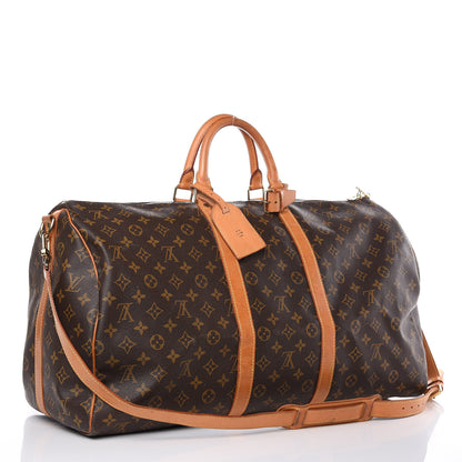 Louis Vuitton Monogram Keepall Bandouliere 55 4 of 20