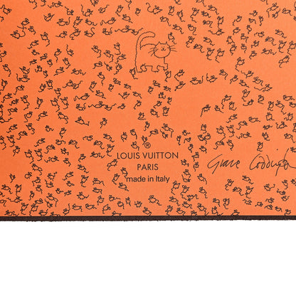 Louis Vuitton Catogram Clemence Notebook MM Marron 7 of 8