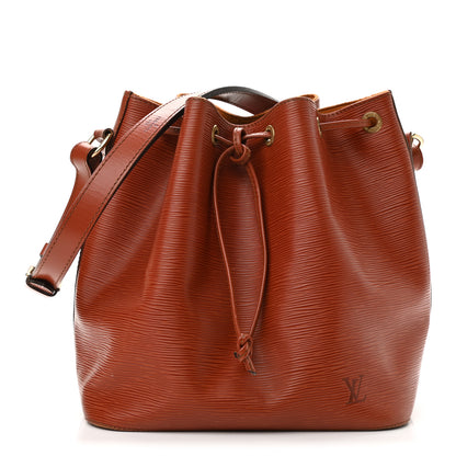 Louis Vuitton Epi Petit Noe Kenyan Fawn 1 of 15